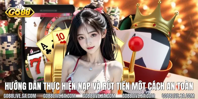 Hướng dẫn thực hiện nạp và rút tiền một cách an toàn